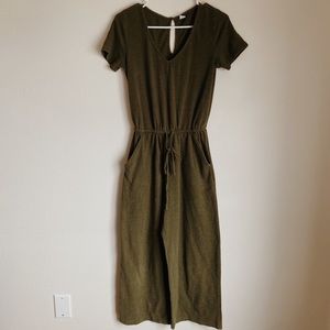 Old Navy olive green jumpsuit